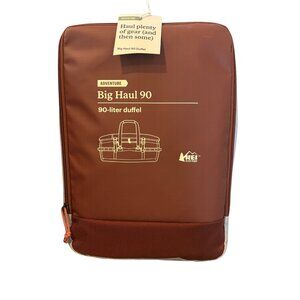REI Co-op Big Haul 90 Duffel Bag Rust Brown – Adventure Travel Gear 90L
